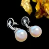 Boucles d'Oreilles Perles Rondes Charmes Niche Design Féminité Française Luxe et Internet Boucles d'Oreilles Rouges 230630