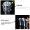 Gift Wrap Drum Bucket Metal Buckets Mini Pails Tin Iron Flower Pot Small Containers