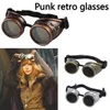 Nouveau UPS Punk gothique lunettes unisexe gothique Vintage victorien fête faveur Style Steampunk lunettes soudage Cosplay