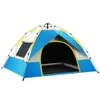 2023 Happy Outdoor 2-3-4 Persoon Volautomatische Quick Open Zonwering bivak tenten voor Camping grote tuin Tent