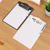 Clipboard Plastic Clipboard Strong with Solar Charging Calculator Pen Holder Hangable A4 Clip Board for business Meeting Top Quality