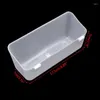 Other Bird Supplies 5pcs Pigeon Feeder Rectangle Feeding Device Drinking Food Water Plastic Parrot Cage Cup Bowl Drop