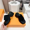 Devil Sandals White Black NW's Chunky Cow Leather Slippers Silver Buckle Heel Height Platform Designer Luxury Women Shoes