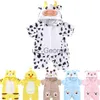 Ensembles de vêtements 324 mois bébé vêtements enfants dessin animé barboteuse enfants filles garçons unisexe mignon vêtements de nuit été animal costume infantile pyjamas J230630