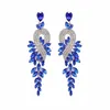 Charm Nya överdrivna örhängen Ett par flerfärgade Phoenix -mönster Fashion År 230630