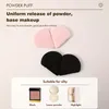 Poederdons Driehoek Cosmetische Poederdons Herbruikbare Zachte Pluche Poeder Spons Make-up Foundation Spons Voor Gezicht Lichaam Losse Poeder Nat Droog Make-up Tool