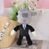 Skibidi Toilet Plush Doll Peluche Skibidi Sì Sì Dop Bop Camara Camera Man Peluche Natale Regalo di compleanno per bambini LT0072