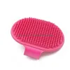 Brosse De Toilettage Pour Chien Bain Apaisant Mas Peigne En Caoutchouc Avec Anneau Réglable Poignée Pour Chiens Et Chats À Poils Longs Et Courts Drop Delivery Home Dhwbs