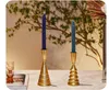 Ljushållare ins nordiska ljus lyx juljärn ljusstake romantisk matbord metall vintage