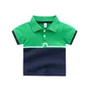 Polo's Zomer Jongens Actieve T-Shirts Katoen Peuter Kinderen Polo Shirt Top Tees Hoge Kwaliteit Kinderkleding Baby Leeftijd 2 3 4 5 7 9 Jaar Oud 230628