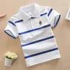 Polo Ragazzi Polo Tshirt Cotton Toddler Top Qualità Estate Bambini Tee Fashion Shirt Abbigliamento per bambini 3-14T 230629