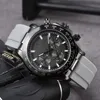 2023 NYA MENSKRAV WATCHTS ALLA DIAL Work Quartz Watch High Quality Top Luxury Brand Chronograph Clock Watch Rubber Watch Band MEN Fashion R1