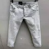 DSQ PHANTOM TURTLE Jeans Masculino Moda Clássica Jeans Masculino Hip Hop Rock Moto Masculino Design Casual Jeans Rasgados Acinturados 277 K