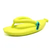 Série banane plage fruits chaussures sandales chaussures pantoufle femmes rouge fluorescent vert jaune femmes chaussures imperméables 618 S976 s 618