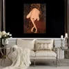 Floating Nude Gustav Klimt Riproduzione artistica su tela Pittura a olio fatta a mano Opera d'arte di alta qualità