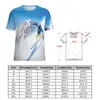 T-shirts voor dames Twin White Bluegrey-02 Casual Graphic Top Tee High Quality Activity Competition USA Size