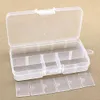 Boîte de rangement en plastique étui porte-vis boîtes Compart bijoux boucle d'oreille vitrine organiser Terminal vis perles organisateur boîtes