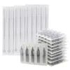 Tattoo Needles 50pcs Assorted Sterilized Mixed 3/5/7/9RL 3/5/7/9RS 7/9M1 Size Tattoo Needles and 50pcs Disposable Tattoo Tips Combo 230630