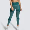 Active Pants Leggings Kvinnor Gray Sports Yoga kläder Kvinnors gym för att träna för Girls Sport Wear Womem -kläder