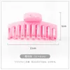 11 cm Big Hot Selling Acrylic Matt Candy Color Hair Clips Claw Women Hair Claw Clamps Hairpin Claw Clip