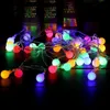 Strings 10M 100 LEDs Fairy Garland LED Ball Lichtslingers Waterdicht Voor Kerstboom Bruiloft Thuis Binnen Decoratie Batterij aangedreven