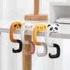 Travel Table Purse Bag Hooks Portable Plastic Bag Cute Animal Hook For Hanging Decorative Wall Hanger Holder Handbag Hanger