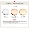 Party Favor Miroir compact personnalisé Rose Gold Travel Pocket Make Up Bridesmaid Gift Bachelorette Favors