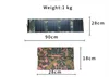 40W 휴대용 태양 광 패널 키트 가방 접이식 방수 etef ajef 캠핑 조명을위한 DCDual USB 출력 휴대 전화 전력 은행 USB 팬 하이킹 12V 배터리