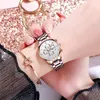 Kvinnors klockor Nibosi Fashion Women Watches Top Brand Luxury Ladies Wristwatches rostfritt stål Vattentät tjejgåva Kvinnlig kvartsklocka 230629