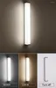 Appliques murales Lampe à LED Applique Lumières Luminaire En Aluminium Up And Down Appliques Moderne AC85-265V Pour La Maison El KTV Bar Éclairage Rectangle Base