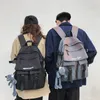 Mochila escolar de náilon à prova d'água feminina mochila com vários bolsos para meninas grande capacidade mochilas masculinas de viagem para estudantes Mochila 230629