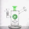 Beignet Conception Narguilés Bong En Verre Birdcage Perc Tuyaux De Fumer De L'eau Cigarette Accessoires Dab Rig avec 14mm Joint Fumer Pièce Prix De Gros