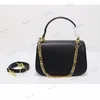 7A Qualité G Designer De Luxe En Cuir Véritable Fourre-Tout Sacs À Bandoulière 735101 Baguette Pochette Sacs À Main Classique Pochette Sacs À Main Vert Sac À Main