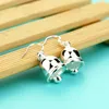 Dangle Earrings The Fashion Stock Jewelry Silver Color Christmas Tinkle Bell For Girls Kids