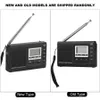 Radio Professional Mini Portable Radios Fm/mw/sw Receiver W/ Digital Alarm Clock Fm/am Radio Good Sound Receiver as Gift to Parent