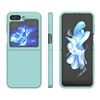 Flip5 högkvalitativ silkeslen mjukt beröringsskal för Samsung Galaxy Z Flip 5 Liquid Silicone Folding Phone Case