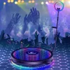 Led Stage Lighting Colorful 360 Photo Booth Glass Platform Rotazione a 360 gradi Picture Selfie Magic Video Booth automatico per eventi di festa