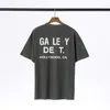 Galleries Tee Depts T-shirts Heren Designer Mode Korte mouwen Katoen Tees Letters Print High Street S Dames Vrije tijd Unisex Tops Maat S-XL g6e