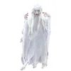 Halloween Toys Halloween Ghost Doll Crying Blood Female Hanging Nun Red Nail Horror Trick Scary Haunted House Chamber Props White Terror 230629