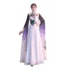 Stage Wear Long Sleeve Women Dance Costume Female Fairy Dress Chinese Classical Dancer Cheongsam Vestido Performance