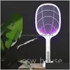 Lutte antiparasitaire électrique tapette à moustiques moustiques tueur lampe usb rechargeable bug zapper mouche chauve-souris approvisionnement goutte livraison maison jardin H Dhw8N