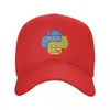 Gorras de béisbol con programador Python, gorra de béisbol ajustable para hombres y mujeres, desarrollador de programación para adultos, sombrero de papá, gorra Snapback de verano, gorras de camionero