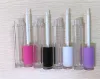 100 st 5 ml tomma läppglansrör läppglasyrborste trollstav kosmetisk container läppstift läpp återfyllbar diy lipgloss rör