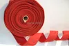 Decoración de fiesta, 63mm, 2,5 ", embalaje de regalo metálico rojo Chrismtas, cinta de borde con cable, 10 yardas/lote, regalo de Navidad de Color chino