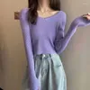 Frauen Pullover Abgeschnitten Pullover Koreanischen Stil Crop Top Gestrickte Rosa Weiß Pullover Sexy Kawaii Langarm Herbst Winter Pull Femme hiver