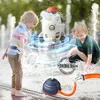 Bath Toys Rocket Sprinkler Toys For Kids Outdoor Yard Water Sprinkler Hydro Water Rocket Toys Outdoor Water Toys For Kids 230628