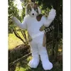 Husky Tilki Köpek Kürk Deri Ceket Maskot Kostümleri Karnaval Cadılar Bayramı Hediyeleri Unisex Yetişkinler Fantezi Parti Oyunları Kıyafet Tatil Açık Hava Reklam Kıyafet Takım Elbise