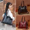 Torby wieczorowe torebka o dużej pojemności miękka skórzana torba crossbody crossbody damskie wiadra Retro Tote Luksusowa torebka i torebka 230629