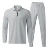 Pantalon d'été à manches longues deux pièces Sports Casual Men's Set