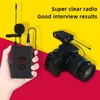 Mikrofony CELLA City Wireless Lavalier nagrywanie mikrofon profesjonalny sprzęt UHF SLR Camera DV na żywo wideo telefon komórkowy